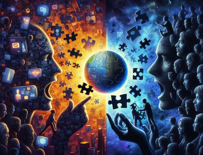 Social Networks and Fragmented Thinking: The Crisis of Synthesis in the Age of Digital Polarization