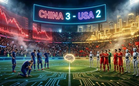 Mondiali del Futuro: Cina-USA 3-2. La partita dell’IA e il gol che ha cambiato la storia