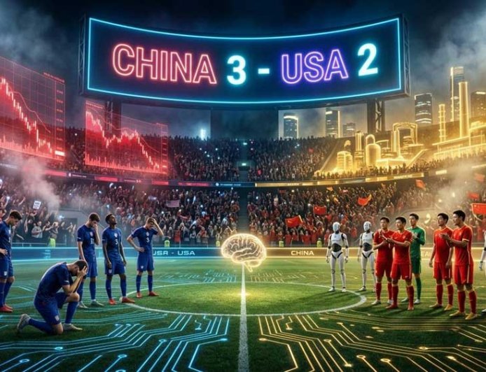 Mondiali del Futuro: Cina-USA 3-2. La partita dell’IA e il gol che ha cambiato la storia