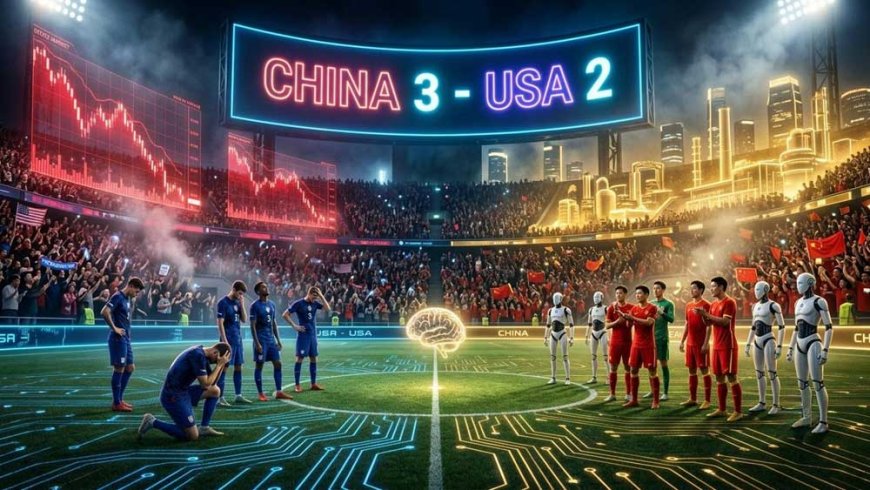Mondiali del Futuro: Cina-USA 3-2. La partita dell’IA e il gol che ha cambiato la storia
